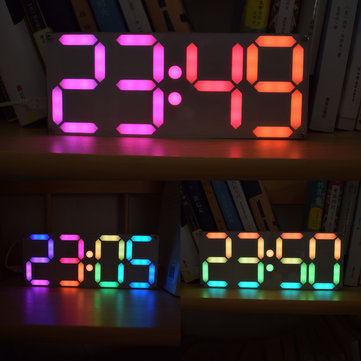 Geekcreit® Large Size Rainbow Color Digital Tube DS3231 Clock DIY Kit