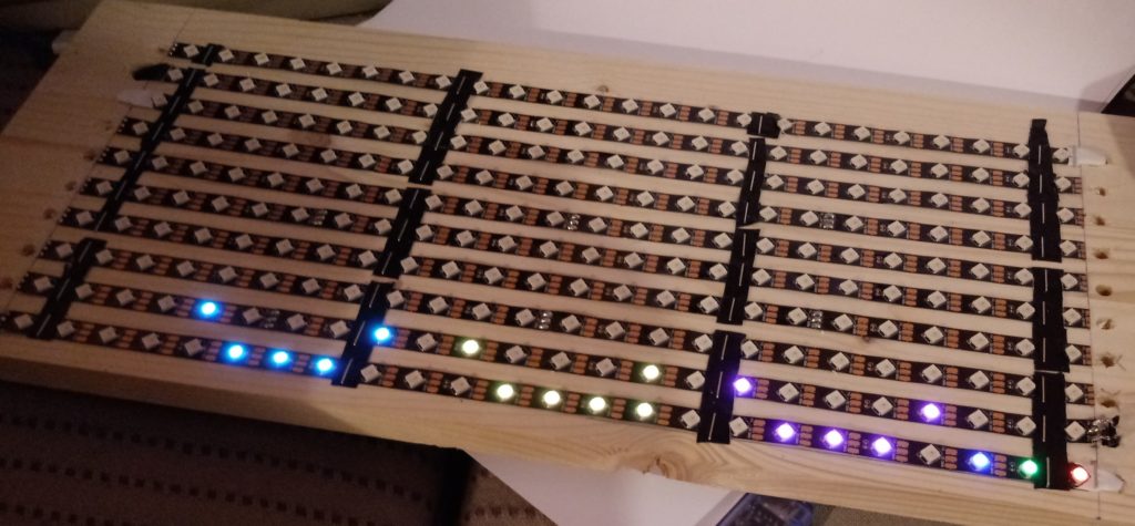 panneau led test arduino