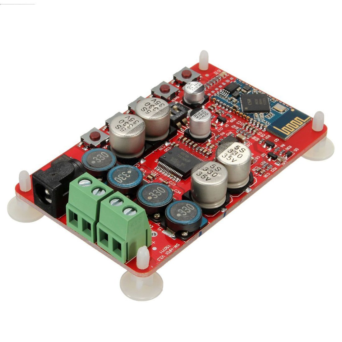 Conseil Amplificateur sans fil - SODIAL (R)Recepteur TDA7492P 50W + 50W sans fil Bluetooth Amplificateur audio Conseil Module Partie
