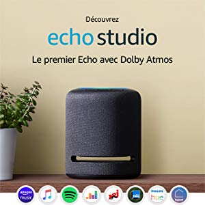 Découvrez Echo Studio, Enceinte connectée avec audio haute-fidélité et Alexa