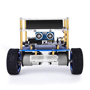 ELEGOO Kit de Voiture Robot Auto-équilibrée Tumblr Compatible avec Les Kits Arduino, STEM Jouets STEM pour Enfants