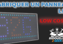 panneau led diy low cost