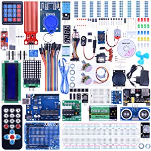 Quimat Kit de Démarrage Ultime Le Plus Complet avec Manuel d'Utilisation Français pour Débutants et Professionnels DIY Compatible avec Arduino IDE